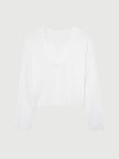 Gilet fin blanc