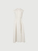 Beige sleeveless dress