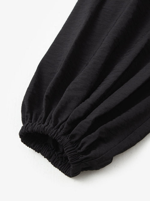 Load image 1 in gallery view. Long black dress