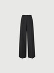 Women's Gray Straight Fit Compfy Spring Pants