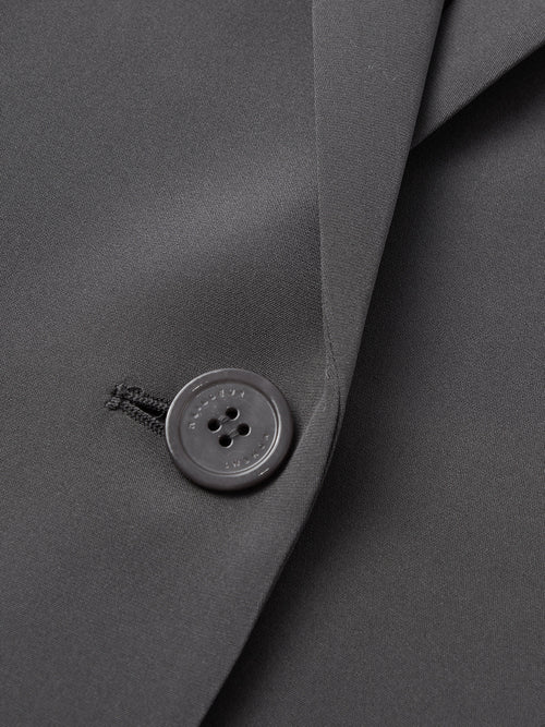 Charger l'image 1 dans la galerie. Blazer en soie gris