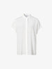 Women's Original White Classic Collar Button Down 100% Silk T-Shirt