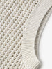 Linen Open-Knit Vest