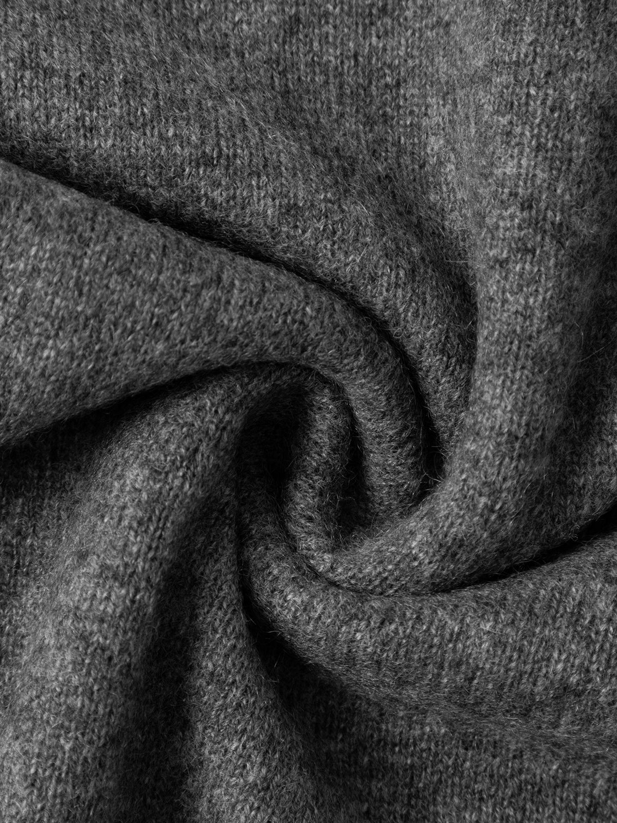 Gray Pure Cashmere Tank