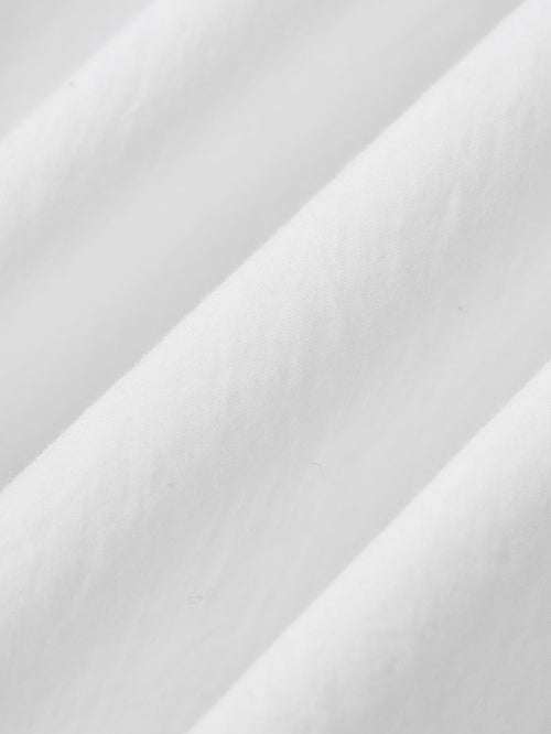 Charger l'image 1 dans la galerie. Women's White Classic Collar 100% Cotton Shirt