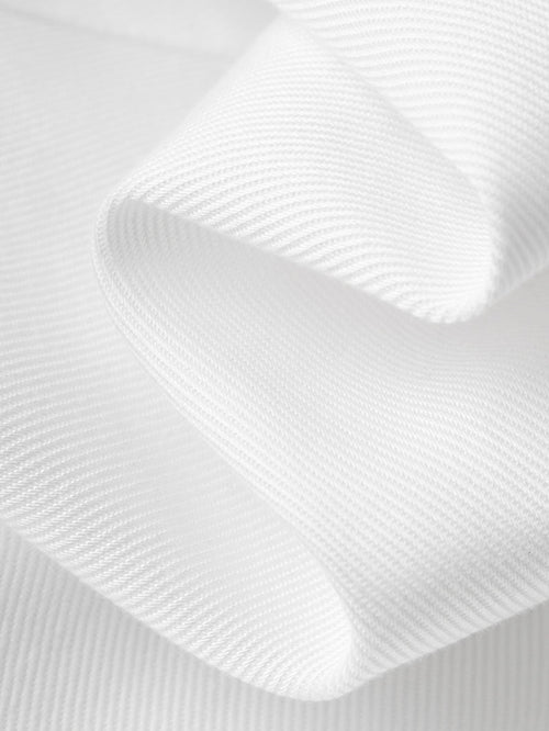 Load image 1 in gallery view. White Straight Fit 100% Lyocell Trousers