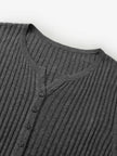 T-shirt gris tricoté