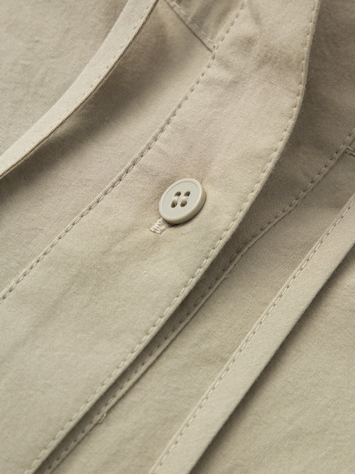 Charger l'image 1 dans la galerie. Cotton Hooded Rain Coat