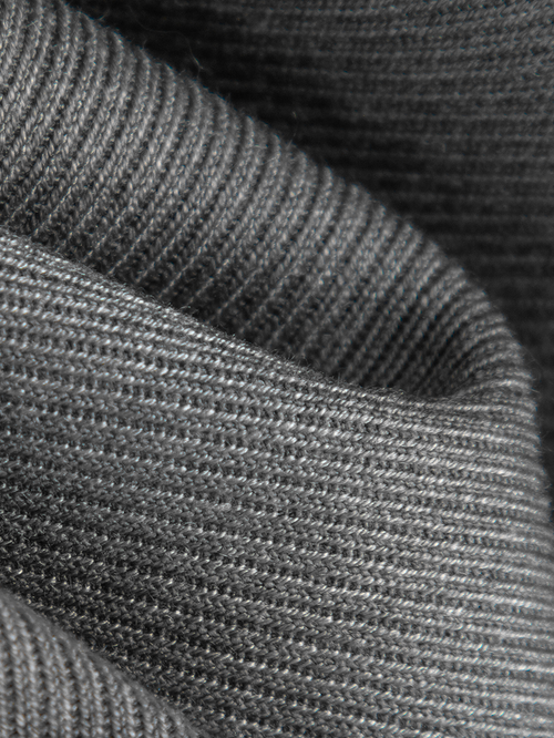 Charger l'image 1 dans la galerie. Jupe grise A-line en laine mi-longue