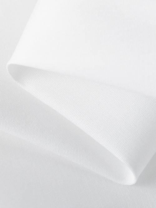Charger l'image 1 dans la galerie. Women's White Classic Collar Pleat Deisgn Long Sleeve Short Shirt