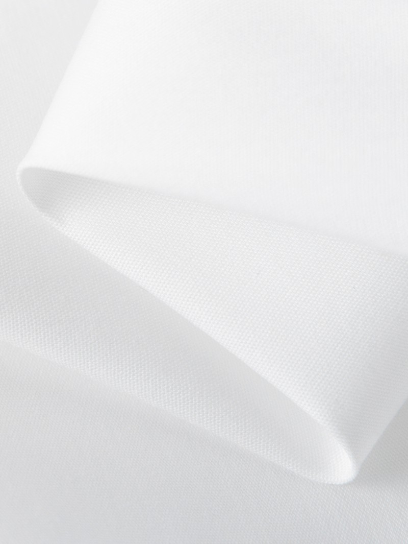 Women's White Classic Collar Pleat Deisgn Long Sleeve Short Shirt