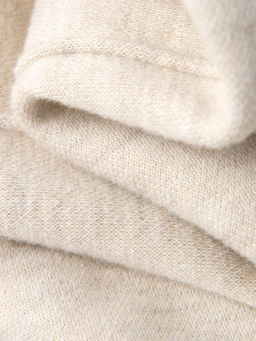 Load image 1 in gallery view. Beige wide pants