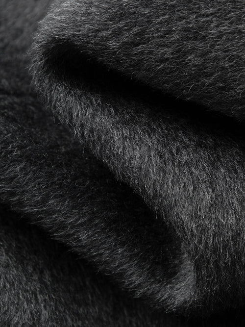 Charger l'image 1 dans la galerie. Wool-Mohair Double-Breasted Short Coat