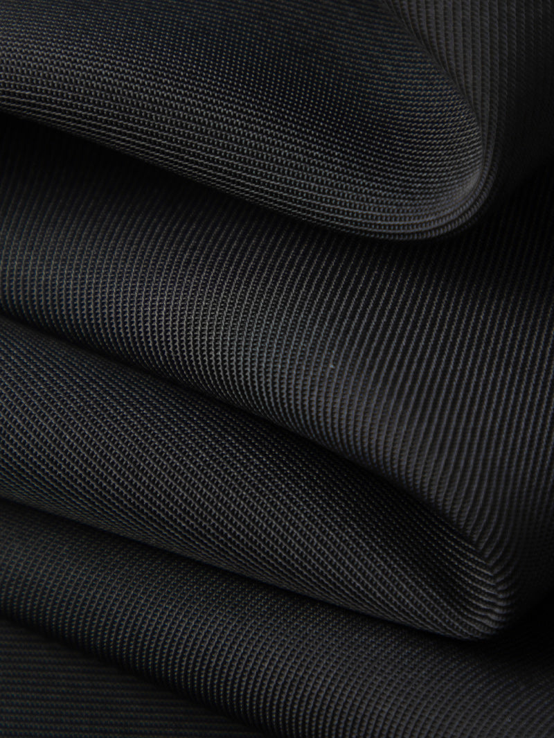 Women's Black Long Sleeve Acetate Jumpsuits