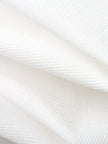 Women's White Collar Long Sleeve Cotton Triacetate Shirt