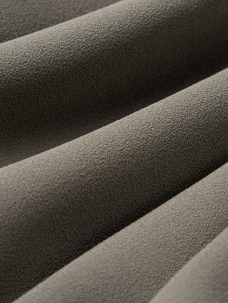 Women's Gray Flounce Fit Middle Length Skirt