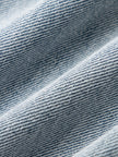 Women's Dark Blue Straight Fit Slit Design Denim Jeans
