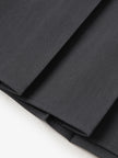 Dark gray winter pleated skirt