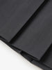Dark gray winter pleated skirt