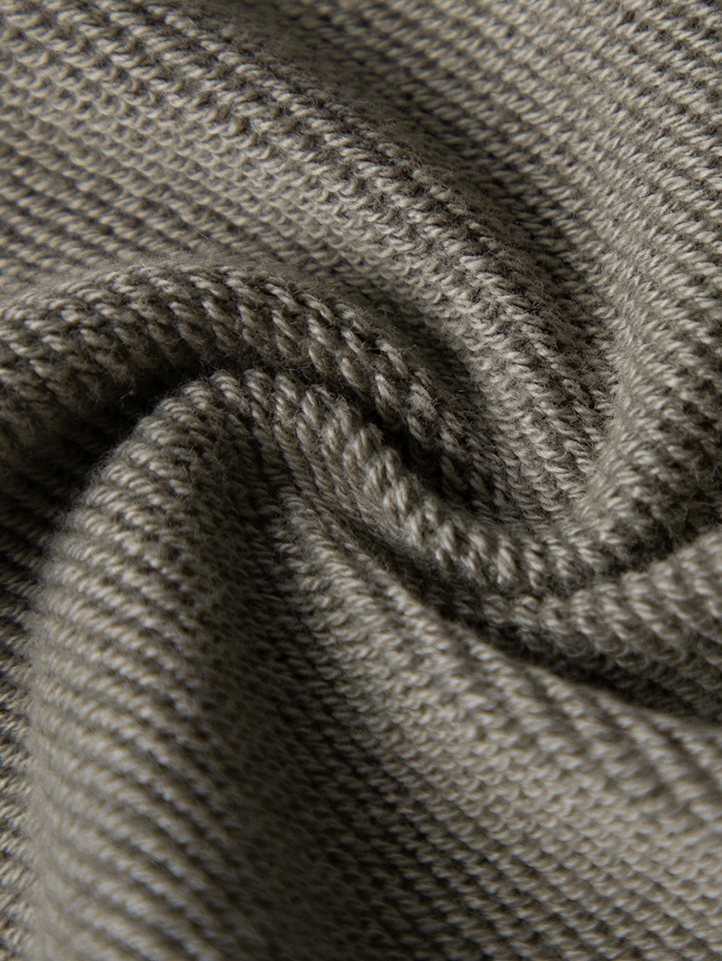 Women's Light Gray Round Neck Long Sleeves 100% Cotton Hoodie