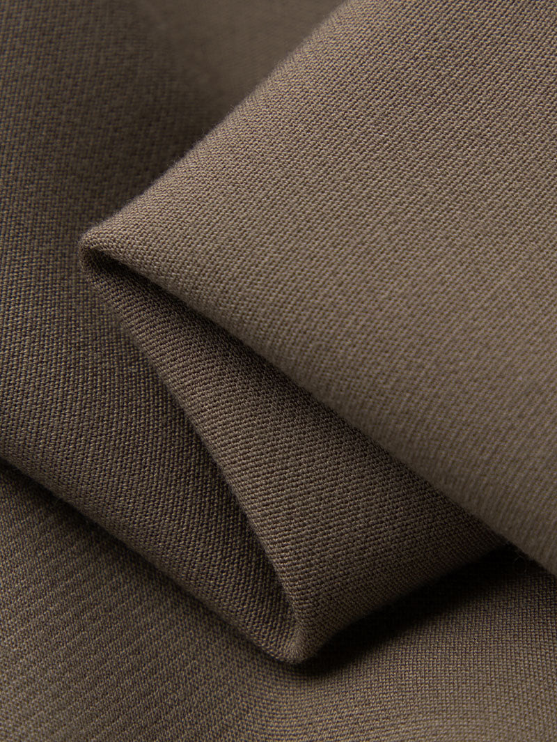 Women's Brown Straight Fit Trousers