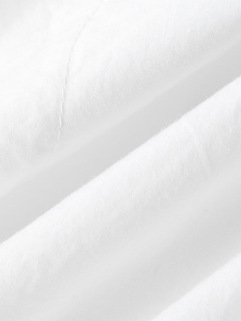 Women's White Classic Colar Stylish Sleeve Shirt