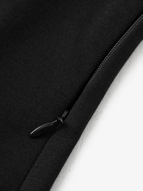 Load image 1 in gallery view. Women's Black Wide Leg Lyocell Dress