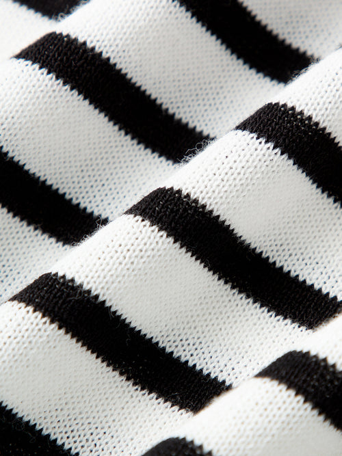 Carica immagine 1 in visualizzazione galleria. Striped Crewneck Relaxed Top