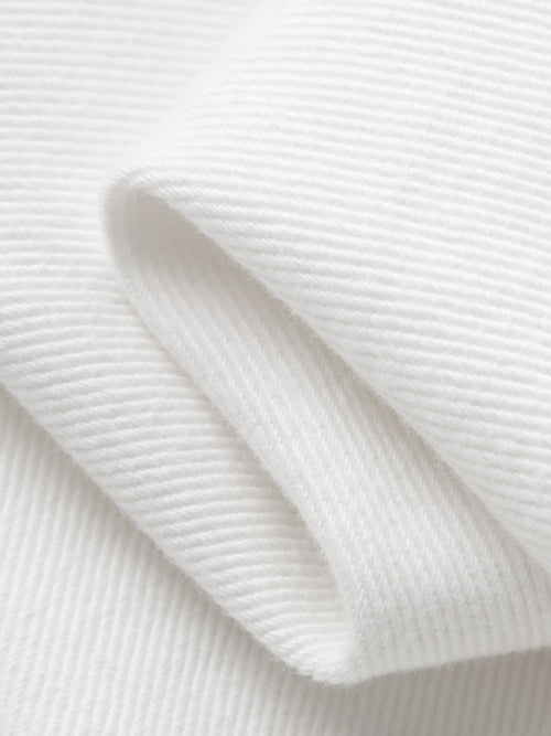Load image 1 in gallery view. White wide pants
