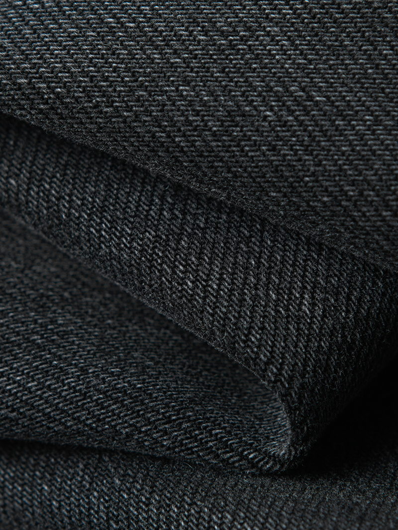 Women's Classic Dark Gray Wide Leg Denim Jeans