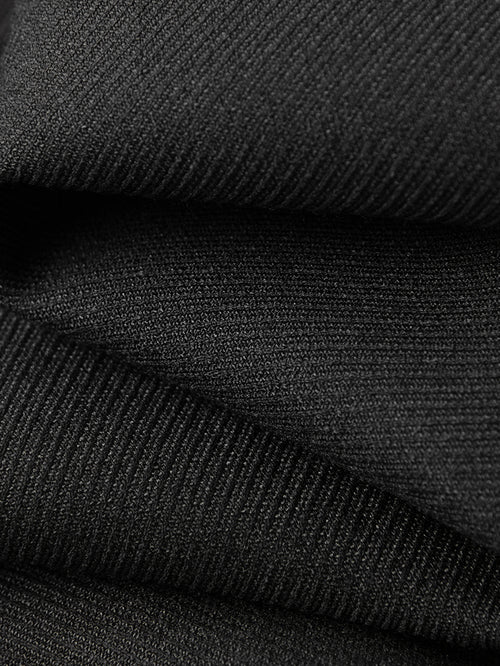 Load image 1 in gallery view. Women's Black Wide Leg Stable Fit Trousers