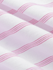 Women's Pink Stripe 100% Cotton Long Sleeve Shirt