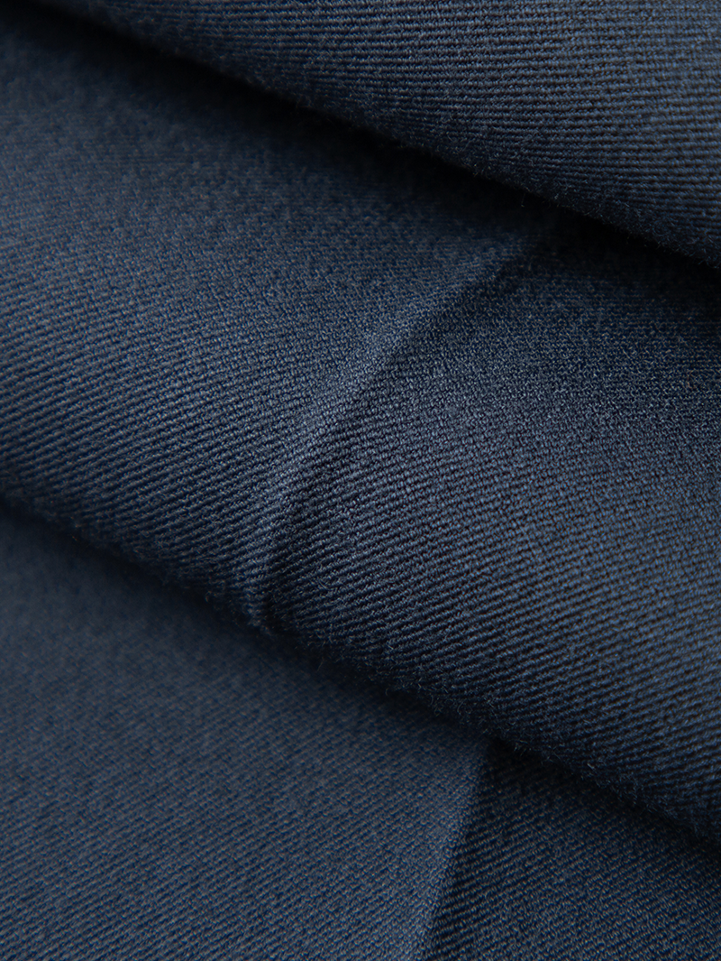 Women's Dark Blue Novelty Leg Design Trousers