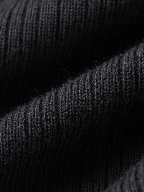 Charger l'image 1 dans la galerie. Women's Winter Dark Gray Straight Fit Elastic Waist Wool Skirt