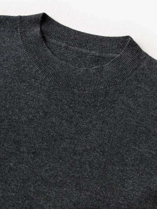 Load image 1 in gallery view. Women's Smoke Gray Sleeveless Straight Fit Knit Dress