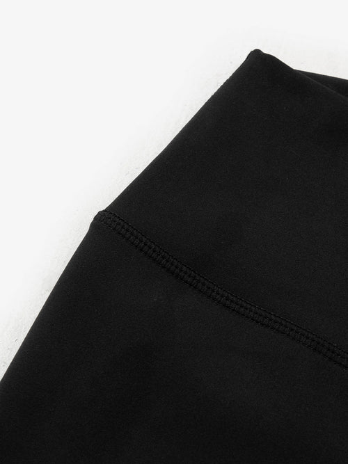 Load image 1 in gallery view. Black long yoga pants