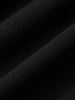 Women's Black Square Neck Puff Sleeves Slim Fit Cotton Dress