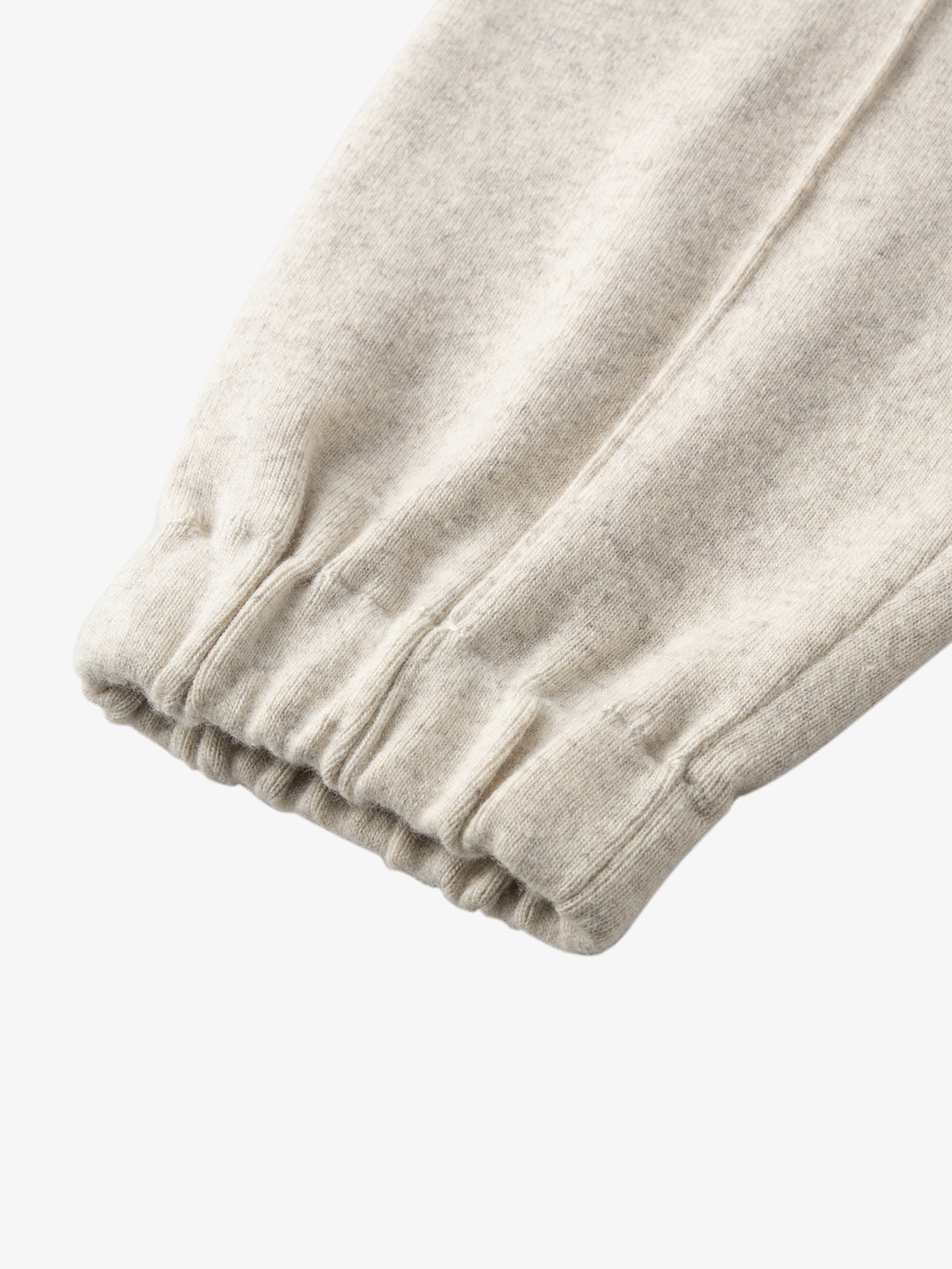Knitted wool pants - Oatmeal color