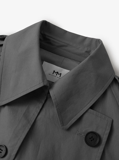 Carica immagine 1 in visualizzazione galleria. Pure Cotton Trench Coat
