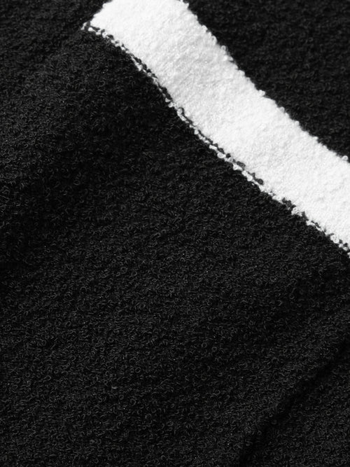 Charger l'image 1 dans la galerie. Jupe noire en tricot