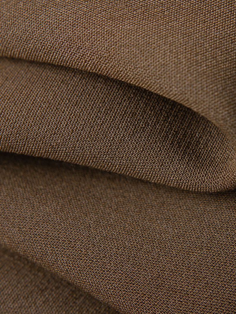 Coffee brown pants - Straight Fit