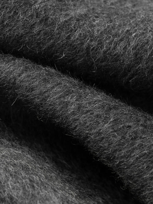 Charger l'image 1 dans la galerie. Manteau long gris en laine