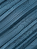 Pleated aqua blue dress