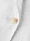 White linen blazer