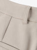 Women's Light Khaki Slim Fit Trousers