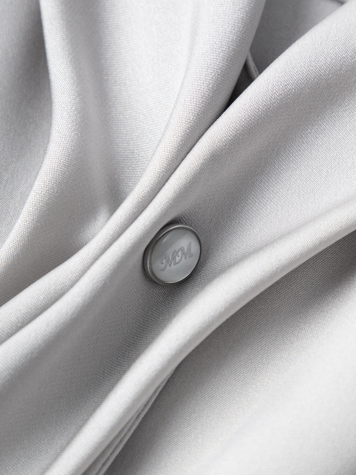 Tie-Neck Silk Shirt
