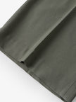 Women's Gray Wide Leg Belted Winter Trousers