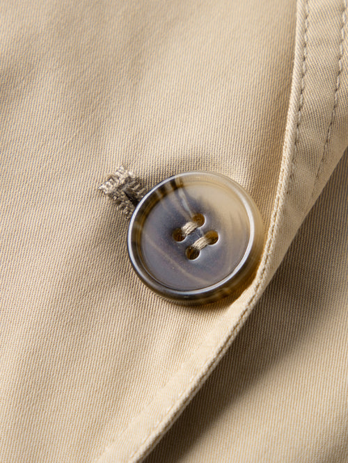 Carica immagine 1 in visualizzazione galleria. Trench-coat beige à manches courtes