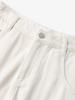 Women's Summer Original White Cotton Natural Waist Jeans