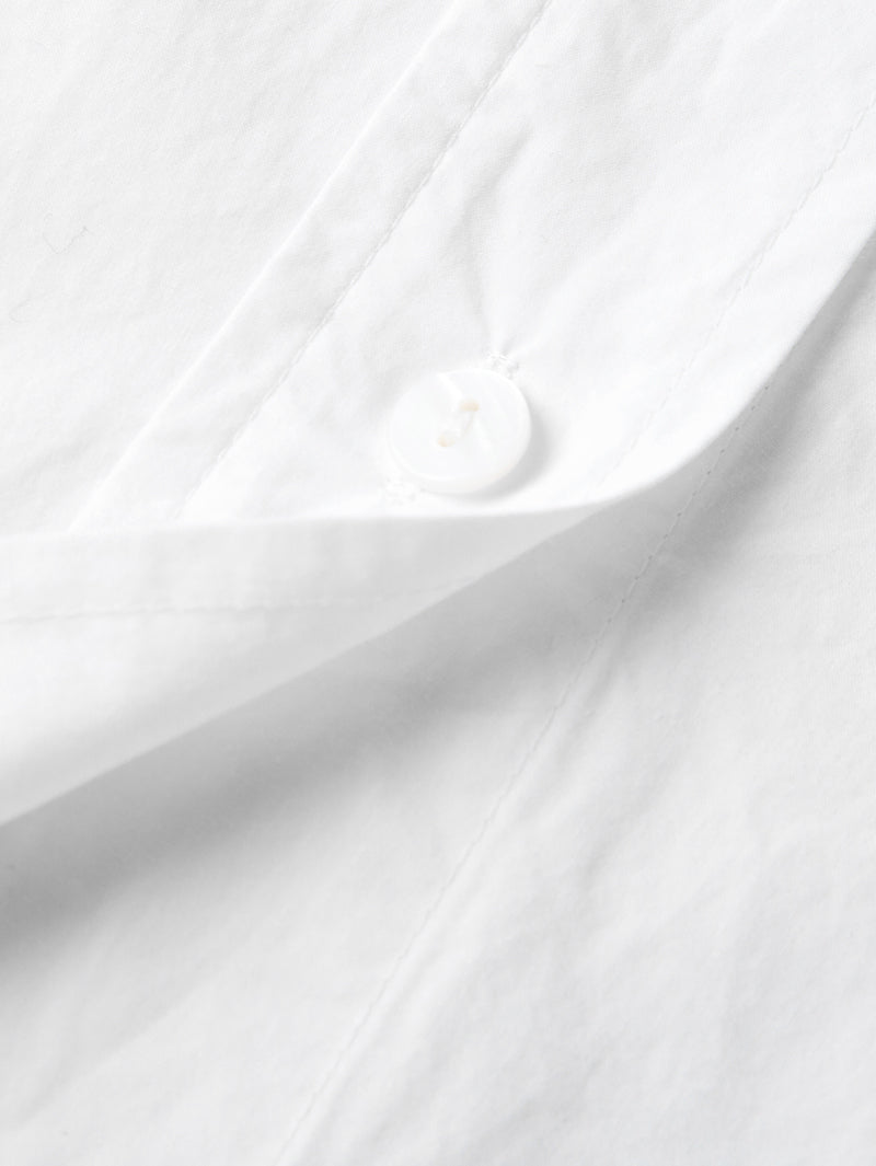 Women's White Classic Colar Stylish Sleeve Shirt